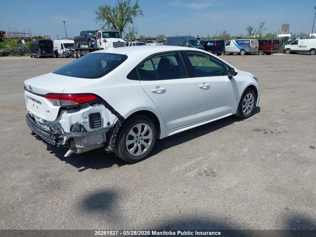 20261827 :رقم المزاد ، 5YFB4MDE9SP310148 vin ، 2025 Toyota Corolla Le مزاد بيع