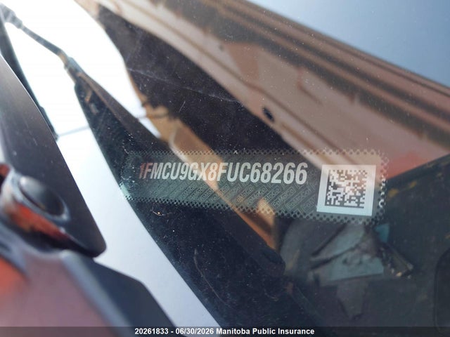 Продаж на аукціоні авто 2015 Ford Escape Se, vin: 1FMCU9GX8FUC68266, номер лоту: 20261833