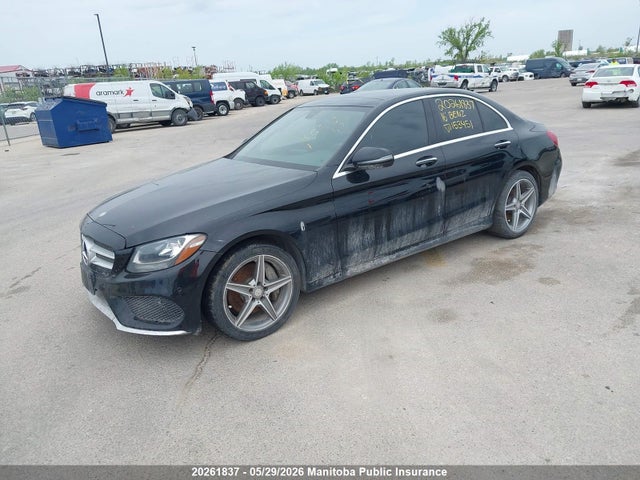 2016 Mercedes Benz C300 4matic მანქანა იყიდება აუქციონზე, vin: 55SWF4KB5GU153451, აუქციონის ნომერი: 20261837
