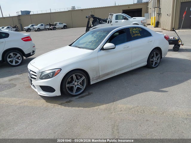 2015 Mercedes Benz C300w 4matic მანქანა იყიდება აუქციონზე, vin: 55SWF4KB4FU034188, აუქციონის ნომერი: 20261840