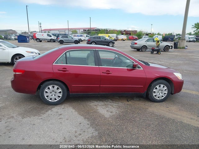 Aukcja sprzedaży 2004 Honda Accord Lx, vin: 1HGCM56464A810291, numer aukcji: 20261845