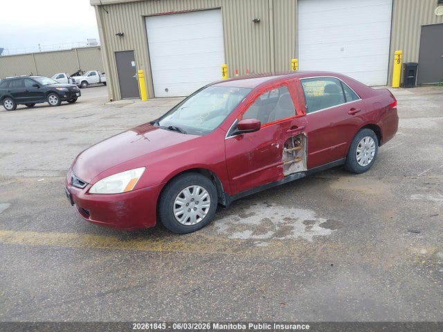 Aukcja sprzedaży 2004 Honda Accord Lx, vin: 1HGCM56464A810291, numer aukcji: 20261845
