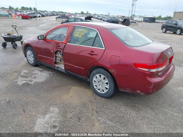 Aukcja sprzedaży 2004 Honda Accord Lx, vin: 1HGCM56464A810291, numer aukcji: 20261845