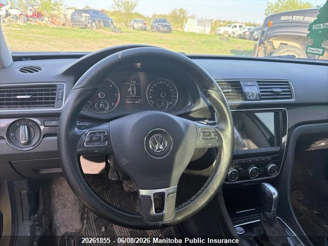 20261855 :رقم المزاد ، 1VWCN7A34CC003595 vin ، 2012 Volkswagen Passat 2.0 Tdi مزاد بيع
