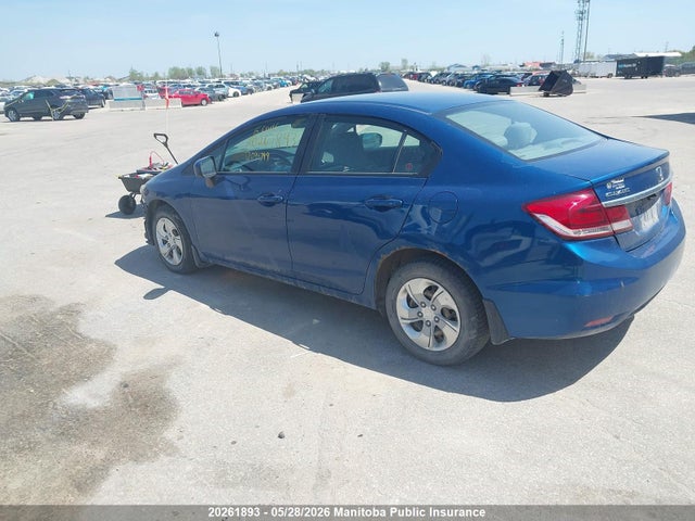 20261893 :رقم المزاد ، 2HGFB2F45FH044799 vin ، 2015 Honda Civic Lx مزاد بيع