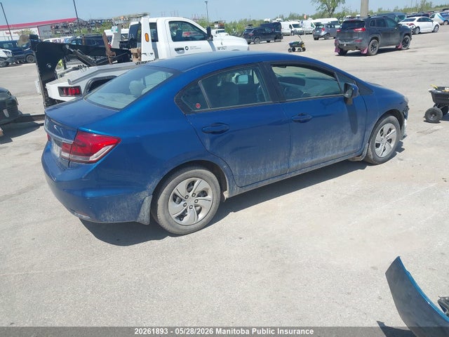 20261893 :رقم المزاد ، 2HGFB2F45FH044799 vin ، 2015 Honda Civic Lx مزاد بيع