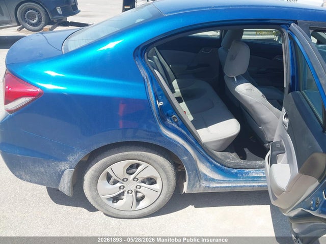 20261893 :رقم المزاد ، 2HGFB2F45FH044799 vin ، 2015 Honda Civic Lx مزاد بيع