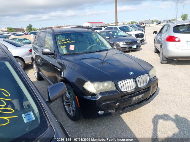 2007 Bmw X3 3.0si მანქანა იყიდება აუქციონზე, vin: WBXPC93477WF23750, აუქციონის ნომერი: 20261919