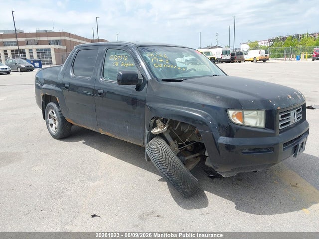 20261923 :رقم المزاد ، 2HJYK16568H527372 vin ، 2008 Honda Ridgeline Ex-l مزاد بيع