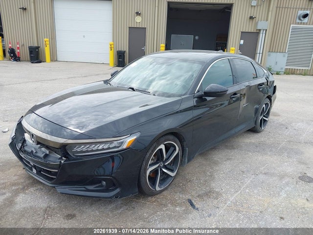 Продажа на аукционе авто 2022 Honda Accord Sport, vin: 1HGCV1F33NA800705, номер лота: 20261939