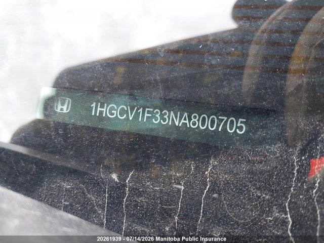 Продажа на аукционе авто 2022 Honda Accord Sport, vin: 1HGCV1F33NA800705, номер лота: 20261939