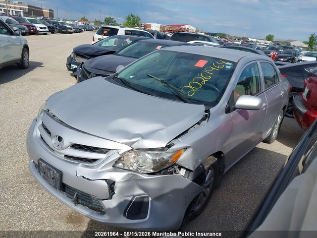 2011 Toyota Corolla Ce მანქანა იყიდება აუქციონზე, vin: 2T1BU4EE5BC702607, აუქციონის ნომერი: 20261964