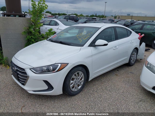 2017 Hyundai Elantra Le მანქანა იყიდება აუქციონზე, vin: 5NPD74LF5HH075747, აუქციონის ნომერი: 20261966