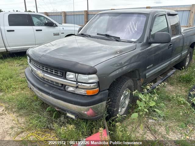 2000 Chevrolet Silverado 1500 Ext Cab მანქანა იყიდება აუქციონზე, vin: 1GCEK19T5YE419561, აუქციონის ნომერი: 20261972