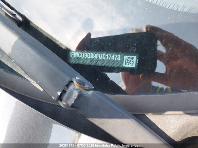 Ford ESCAPE SE 2015 1FMCU9G99FUC17473 Image 9