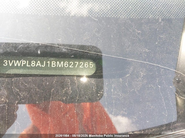 20261984 :رقم المزاد ، 3VWPL8AJ1BM627265 vin ، 2011 Volkswagen Golf 2.0 Tdi مزاد بيع