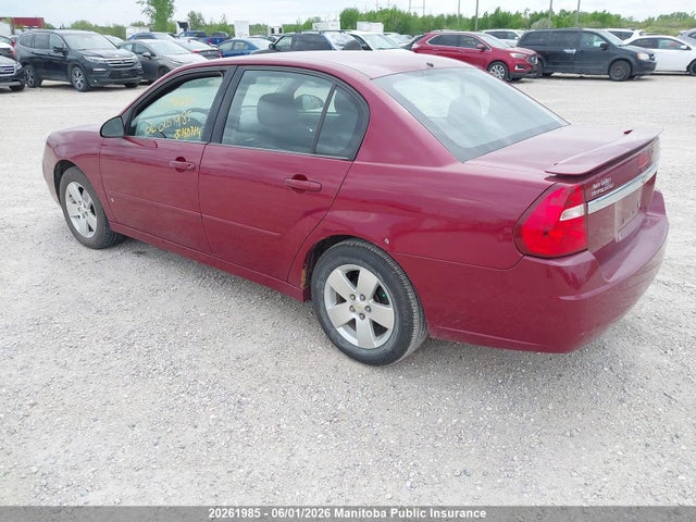 Продаж на аукціоні авто 2007 Chevrolet Malibu Lt V6, vin: 1G1ZT58N97F160714, номер лоту: 20261985