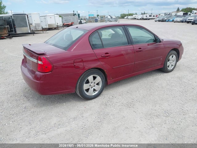 Продаж на аукціоні авто 2007 Chevrolet Malibu Lt V6, vin: 1G1ZT58N97F160714, номер лоту: 20261985