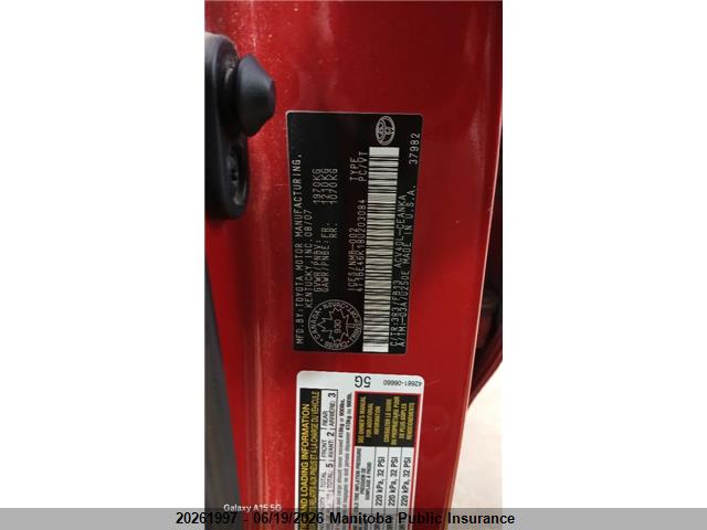 Aukcja sprzedaży 2008 Toyota Camry Le, vin: 4T1BE46K18U203084, numer aukcji: 20261997