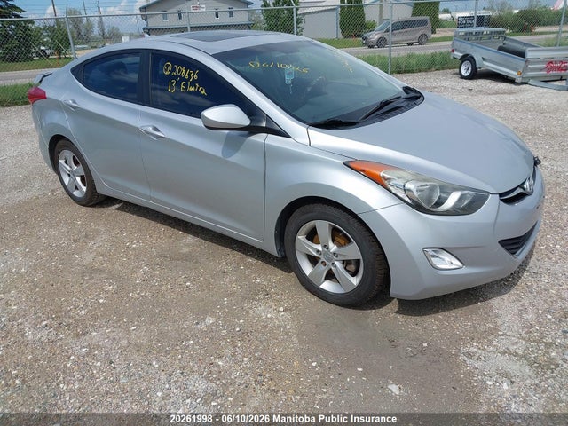 20261998 :رقم المزاد ، 5NPDH4AE3DH208636 vin ، 2013 Hyundai Elantra Gls مزاد بيع