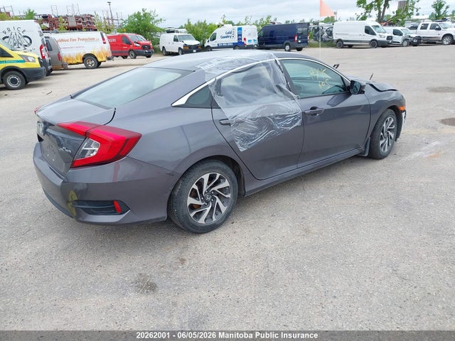 20262001 :رقم المزاد ، 2HGFC2F86JH002425 vin ، 2018 Honda Civic Ex مزاد بيع