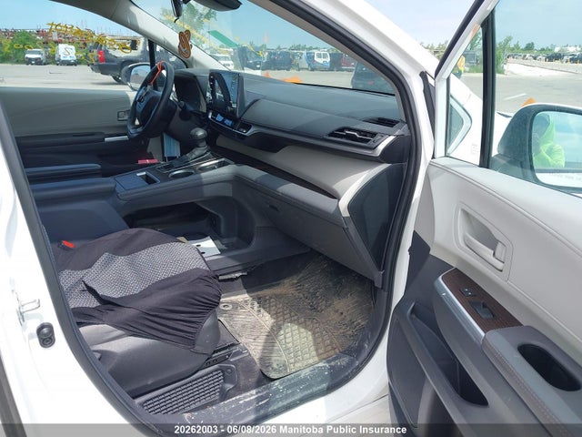2024 Toyota Sienna Le Hybrid მანქანა იყიდება აუქციონზე, vin: 5TDGRKEC1RS209194, აუქციონის ნომერი: 20262003