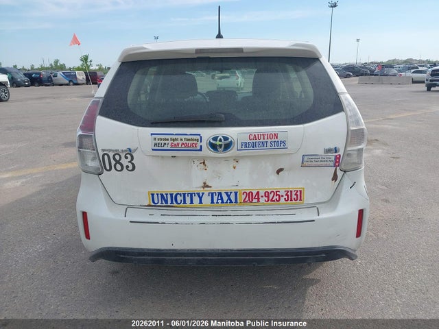 20262011 :رقم المزاد ، JTDZN3EU1GJ053266 vin ، 2016 Toyota Prius V مزاد بيع