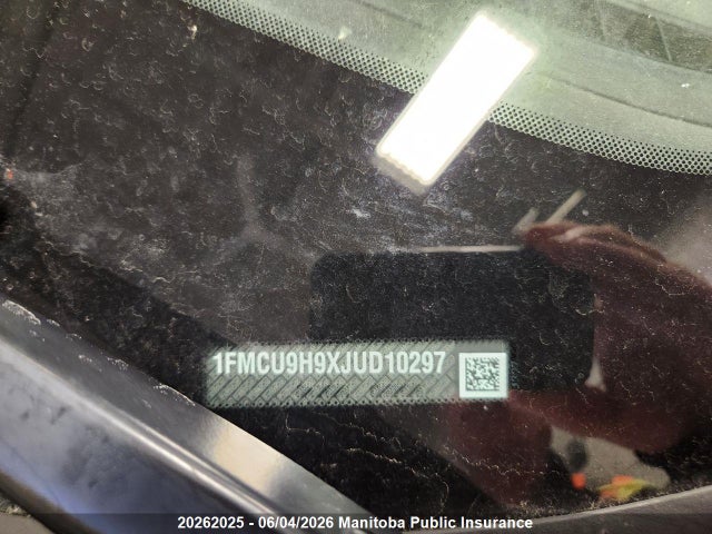 Продажа на аукционе авто 2018 Ford Escape Sel, vin: 1FMCU9H9XJUD10297, номер лота: 20262025