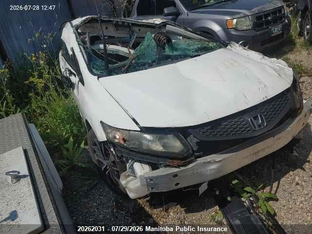 20262031 :رقم المزاد ، 2HGFG3B55DH004287 vin ، 2013 Honda Civic Ex مزاد بيع