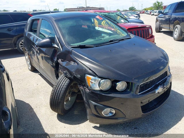 20262044 :رقم المزاد ، 1G1JC6EH2D4206005 vin ، 2013 Chevrolet Sonic Lt مزاد بيع
