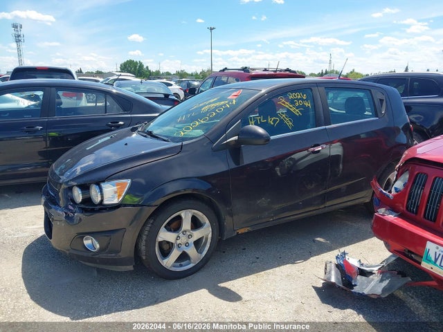 Aukcja sprzedaży 2013 Chevrolet Sonic Lt, vin: 1G1JC6EH2D4206005, numer aukcji: 20262044