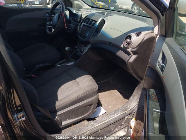 Aukcja sprzedaży 2013 Chevrolet Sonic Lt, vin: 1G1JC6EH2D4206005, numer aukcji: 20262044