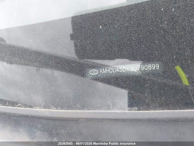 20262045 :رقم المزاد ، KMHDU45DX9U790899 vin ، 2009 Hyundai Elantra Gl مزاد بيع