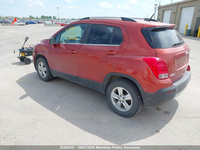 Aukcja sprzedaży 2014 Chevrolet Trax Lt, vin: 3GNCJPSB6EL223842, numer aukcji: 20262047