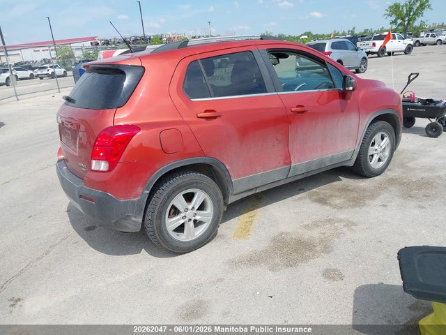 Aukcja sprzedaży 2014 Chevrolet Trax Lt, vin: 3GNCJPSB6EL223842, numer aukcji: 20262047