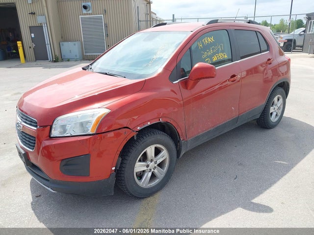 Aukcja sprzedaży 2014 Chevrolet Trax Lt, vin: 3GNCJPSB6EL223842, numer aukcji: 20262047