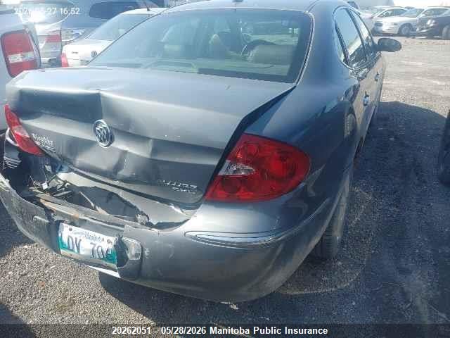 20262051 :رقم المزاد ، 2G4WJ582191264481 vin ، 2009 Buick Allure Cxl مزاد بيع