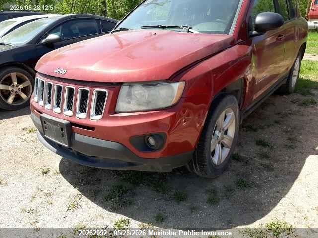 20262052 :رقم المزاد ، 1C4NJDAB4DD151593 vin ، 2013 Jeep Compass Sport مزاد بيع