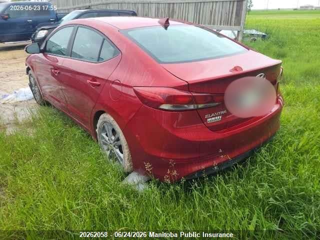 Продаж на аукціоні авто 2017 Hyundai Elantra Gl, vin: KMHD84LFXHU148951, номер лоту: 20262058