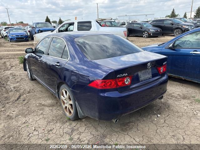 2004 Acura Tsx მანქანა იყიდება აუქციონზე, vin: JH4CL96814C805319, აუქციონის ნომერი: 20262059