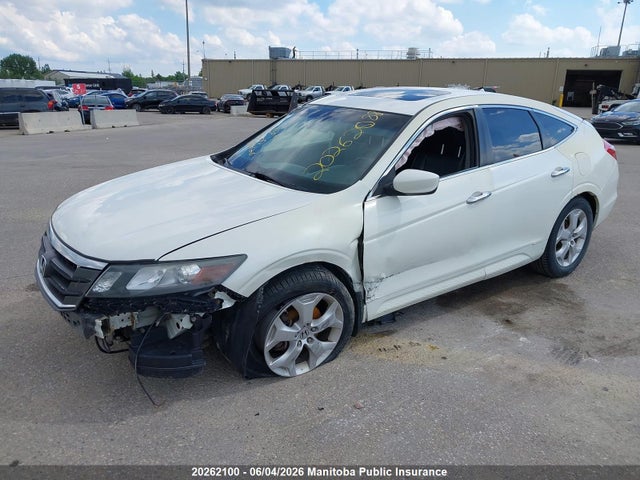 20262100 :رقم المزاد ، 5J6TF2H58AL800515 vin ، 2010 Honda Accord Crosstour Ex-l V6 مزاد بيع