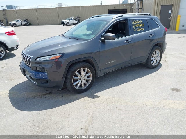 Продаж на аукціоні авто 2016 Jeep Cherokee Limited, vin: 1C4PJMDS4GW320444, номер лоту: 20262103