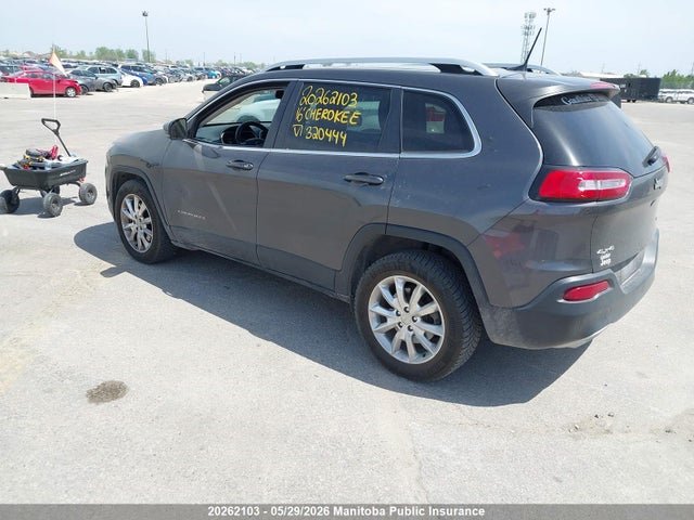 Продаж на аукціоні авто 2016 Jeep Cherokee Limited, vin: 1C4PJMDS4GW320444, номер лоту: 20262103