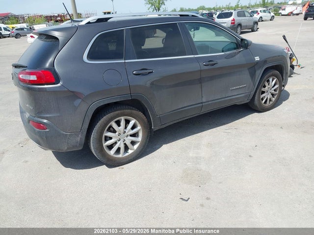 Продаж на аукціоні авто 2016 Jeep Cherokee Limited, vin: 1C4PJMDS4GW320444, номер лоту: 20262103