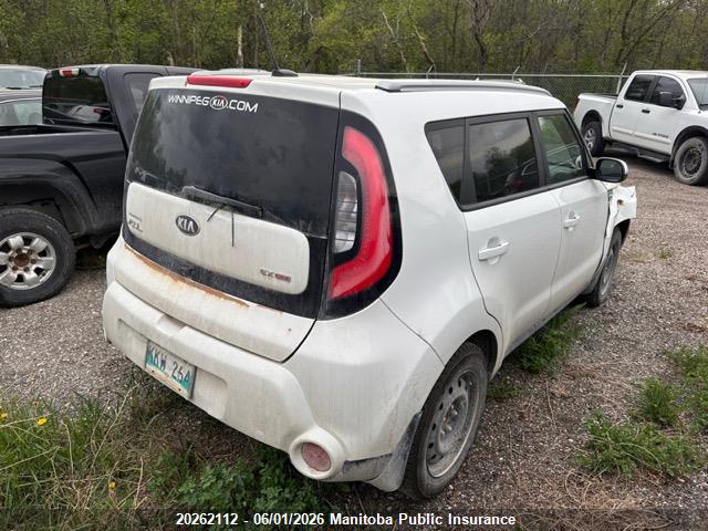 20262112 :رقم المزاد ، KNDJP3A56G7282951 vin ، 2016 Kia Soul Ex مزاد بيع