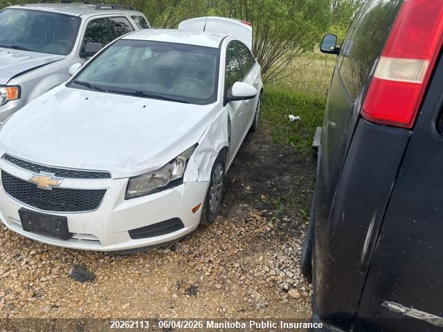 2011 Chevrolet Cruze Lt Turbo მანქანა იყიდება აუქციონზე, vin: 1G1PF5S93B7161550, აუქციონის ნომერი: 20262113