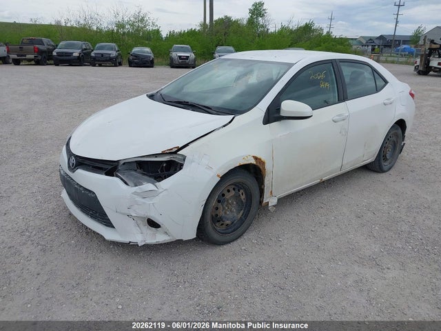 Продажа на аукционе авто 2015 Toyota Corolla Le, vin: 2T1BURHE2FC317262, номер лота: 20262119