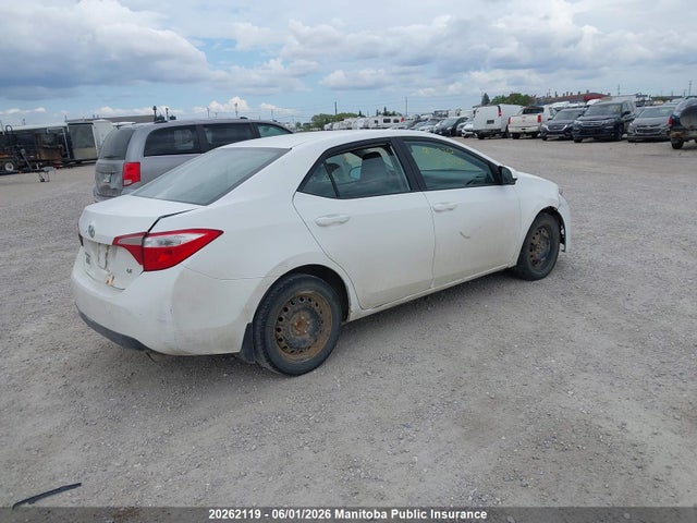 Продажа на аукционе авто 2015 Toyota Corolla Le, vin: 2T1BURHE2FC317262, номер лота: 20262119