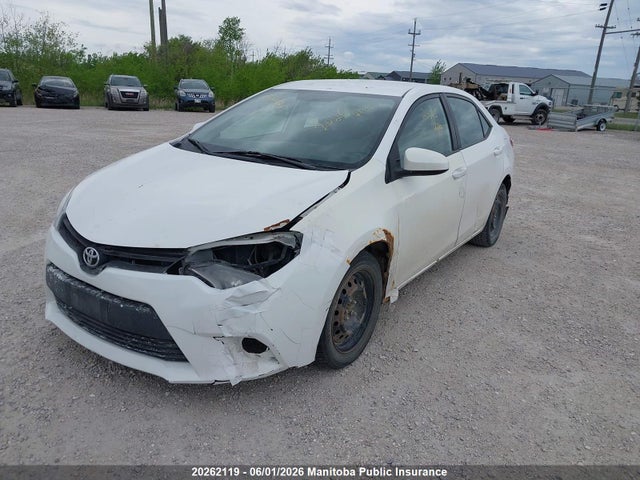 Продажа на аукционе авто 2015 Toyota Corolla Le, vin: 2T1BURHE2FC317262, номер лота: 20262119