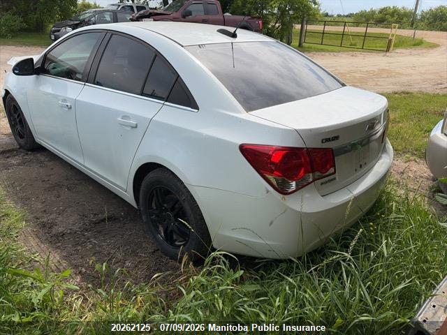 20262125 :رقم المزاد ، 1G1PC5SB8F7237250 vin ، 2015 Chevrolet Cruze Lt Turbo مزاد بيع